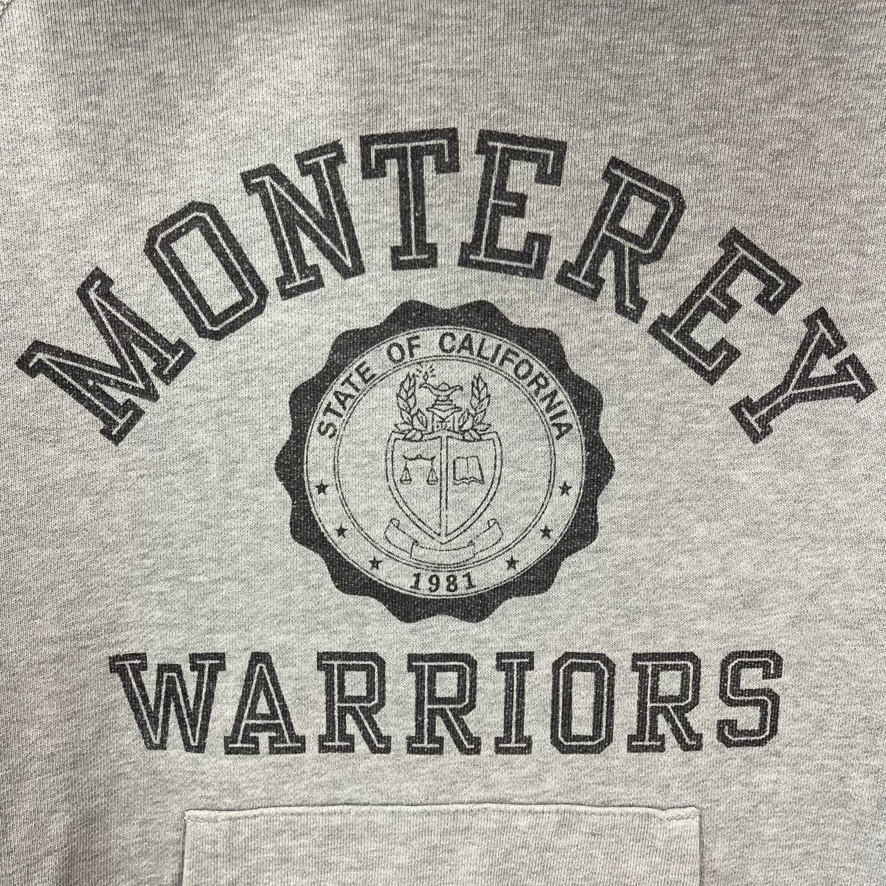 Champion Vintage CHAMPION MONTEREY WARRIORS Hoodie Pullover #2640/26 Size US M / EU 48-50 / 2 - 3 Thumbnail