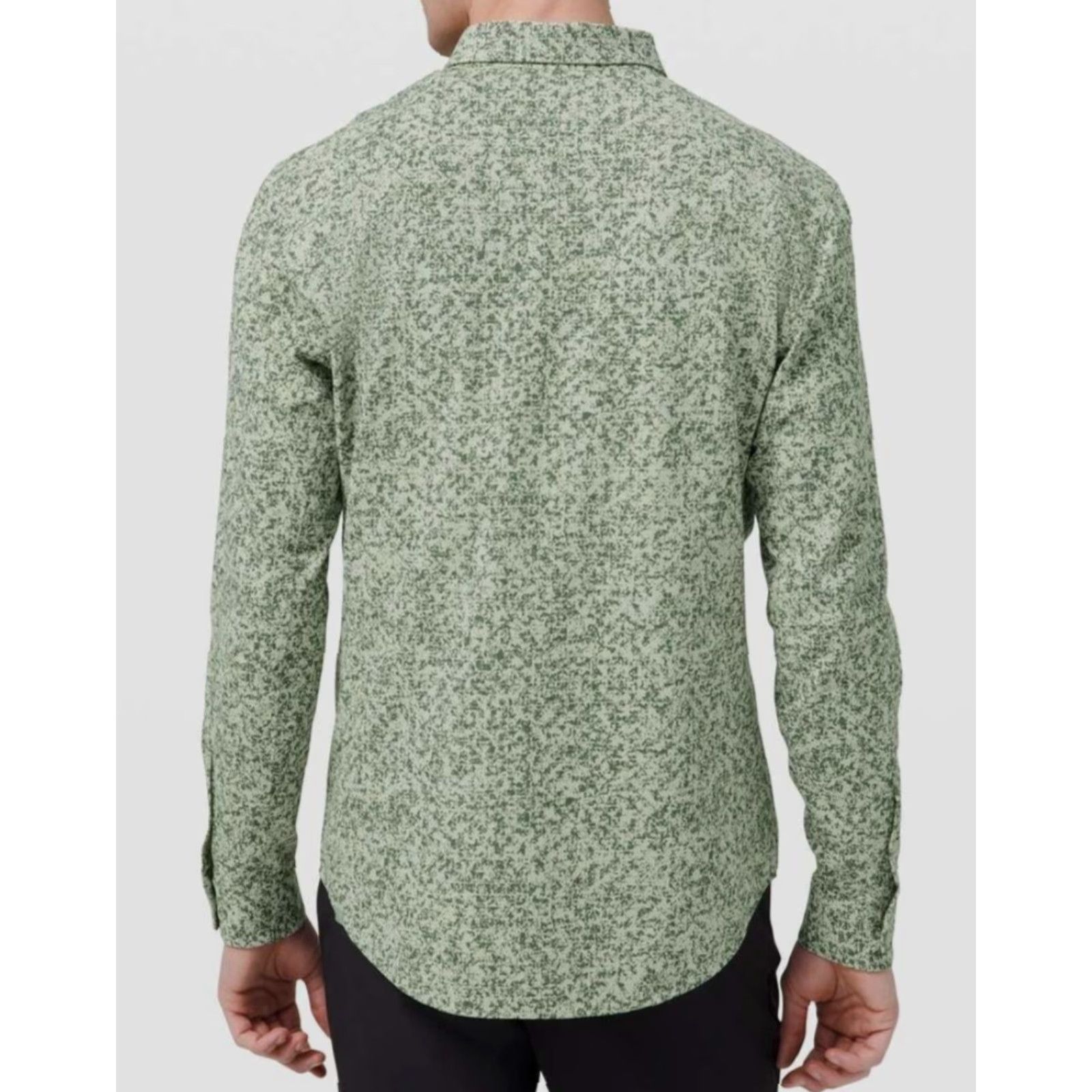 Lululemon VINTAGE Lululemon Men's Commission Shirt Green Fern XL Button-Up Long Sleeve Modern/Classic, Outdoor, Preppy Mens Button-Up Shirt XL Green Fern Size US XL / EU 56 / 4 - 2 Thumbnail