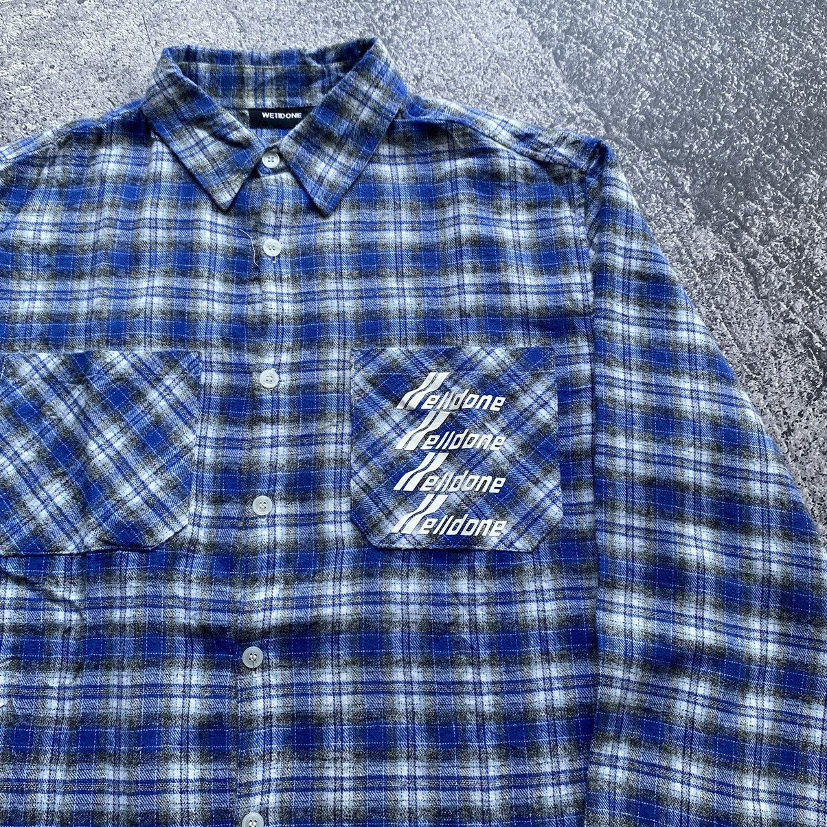 WE11DONE WE11DONE Flannel Shirt Size US L / EU 52-54 / 3 - 5 Thumbnail