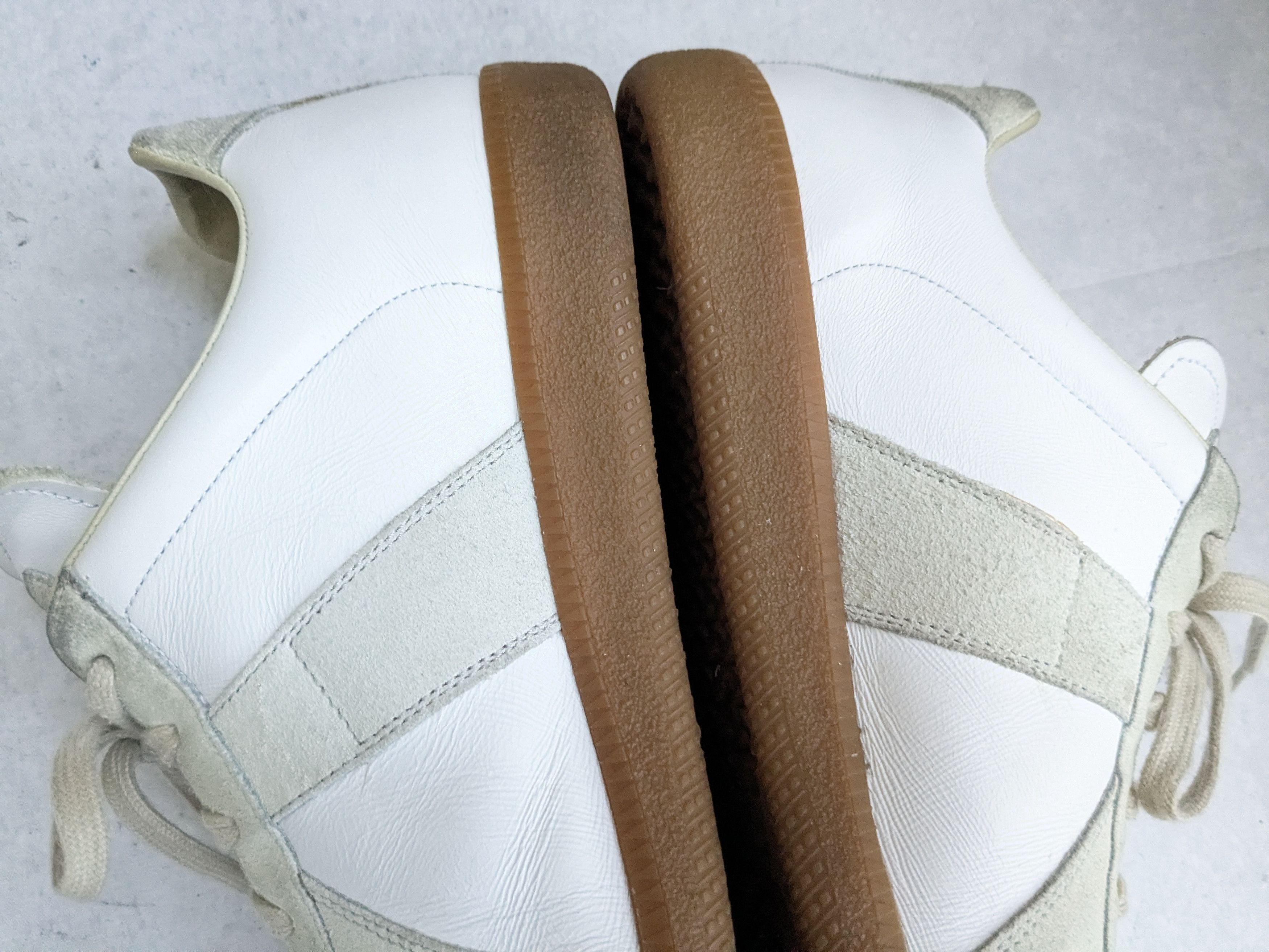 Maison Margiela Maison Margiela GAT Replica White 10 43 Low Tops Size US 10 / EU 43 - 12 Thumbnail