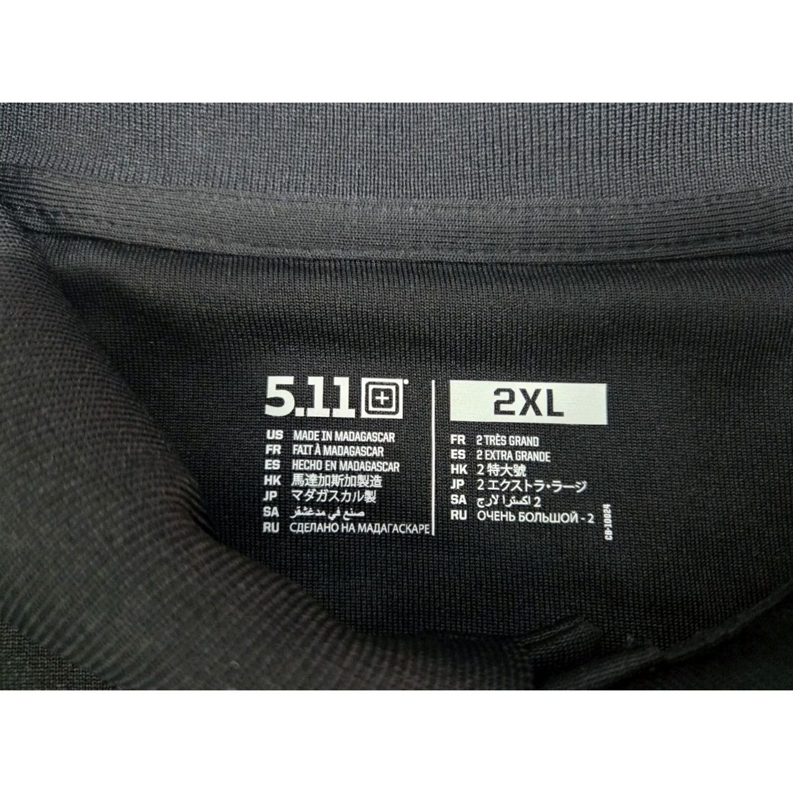 Vintage 5.11 Tactical Series Mens Short Sleeve Black Polo Shirt 2XL Polo Casual Workwear Activewear Big & Tall Mens 2XL Black Polo 5.11 Tactical Size US XXL / EU 58 / 5 - 3 Thumbnail