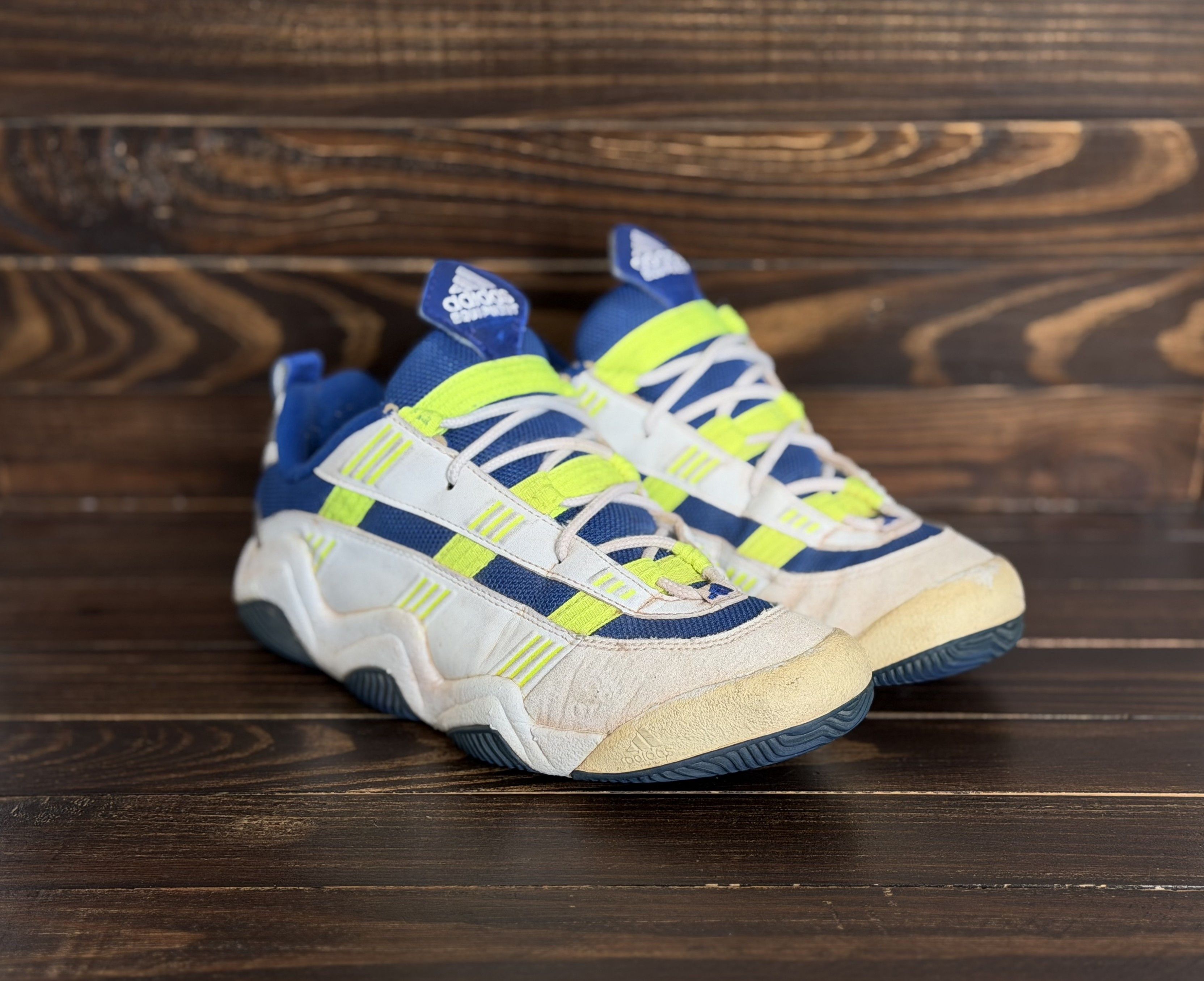 Adidas Vintage 1997 ADIDAS Equipment Crazy FEET YOU WEAR PRECISION Size US 9 / EU 42 - 21 Thumbnail