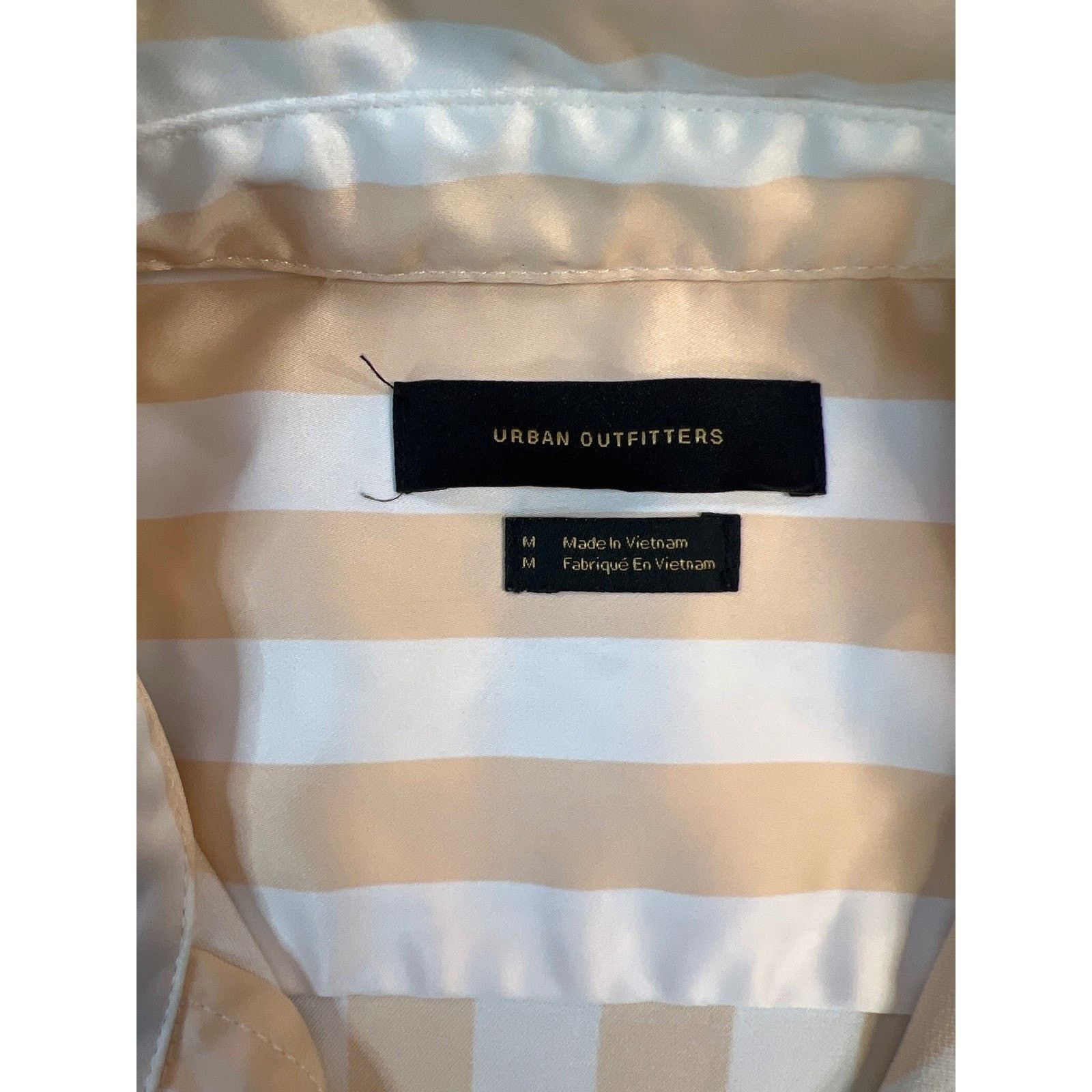 Urban Outfitters Urban outfitters Striped Camp Collar Shirt Button Down MD Size US M / EU 48-50 / 2 - 3 Thumbnail