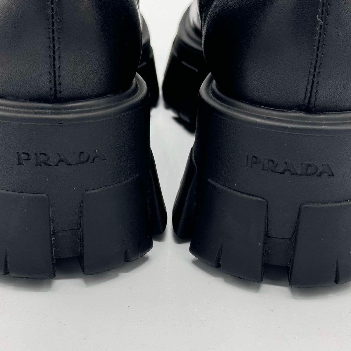 Prada Prada Black Plated Boots Size US 9 / IT 39 - 3 Thumbnail