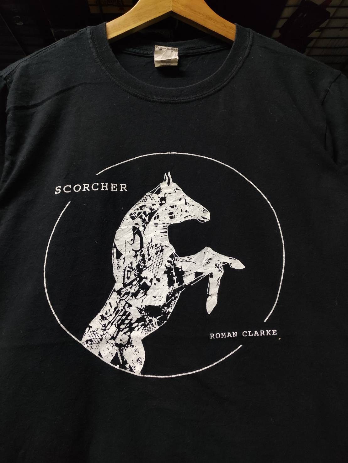 Band Tees Roman Clarke "Scorcher" Album Promo T-Shirt Size US M / EU 48-50 / 2 - 1 Thumbnail