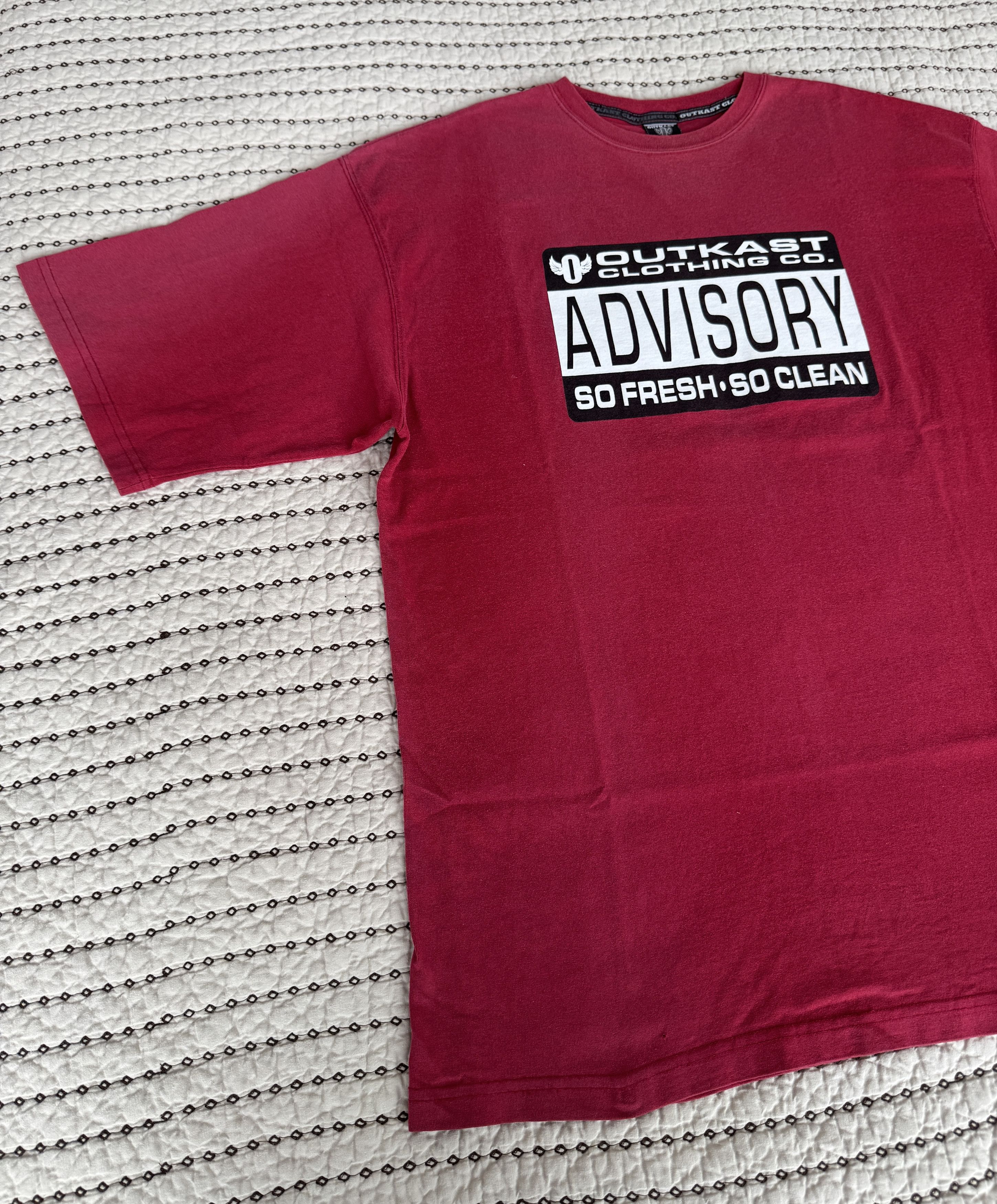 Rap Tees OUTKAST - SO FRESH SO CLEAN T-SHIRT RED XL RAP TEES Size US XL / EU 56 / 4 - 6 Thumbnail
