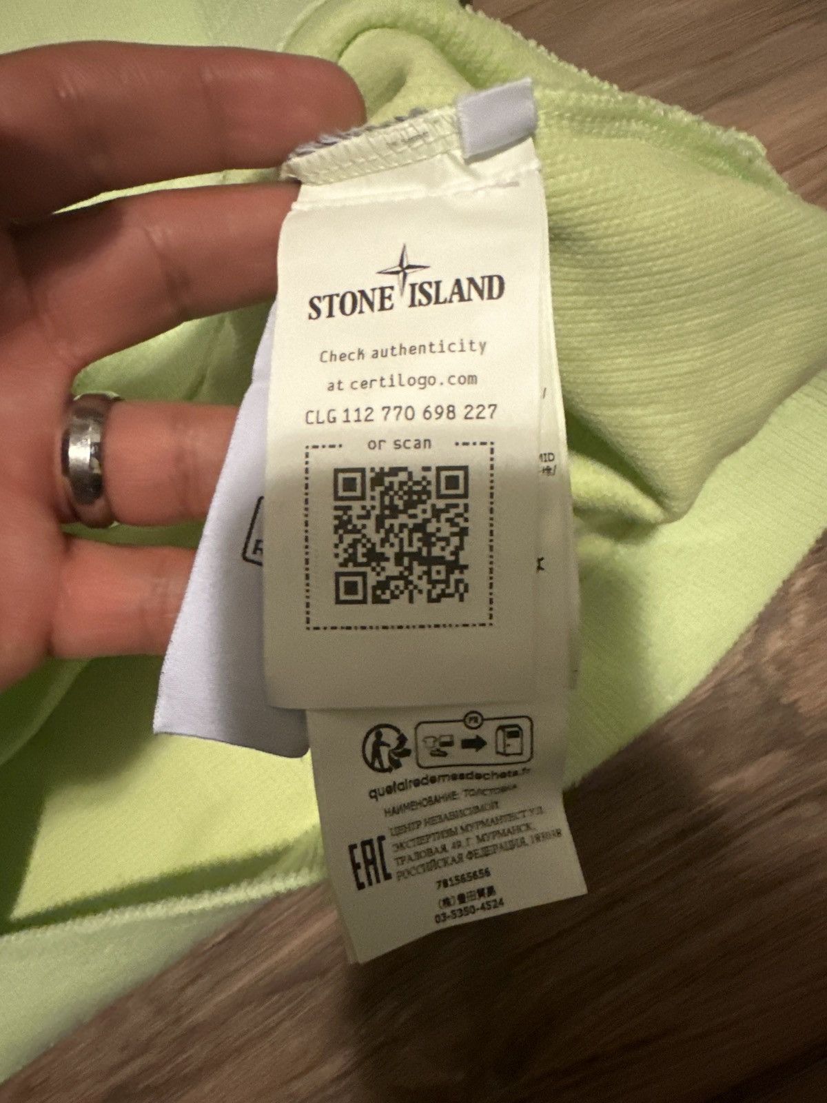 Stone Island stone island sweater Size US S / EU 44-46 / 1 - 4 Thumbnail