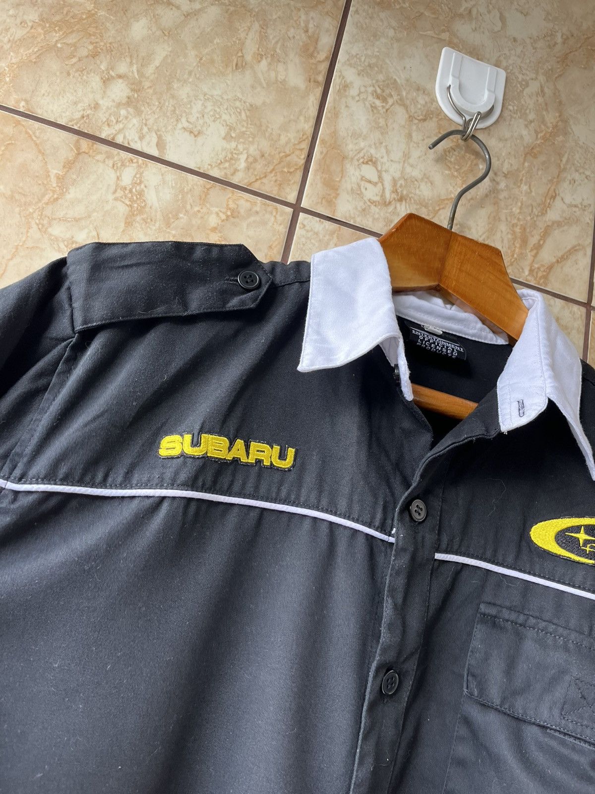 Formula 1 Subaru vintage rally racing up button shirt Size US M / EU 48-50 / 2 - 4 Thumbnail