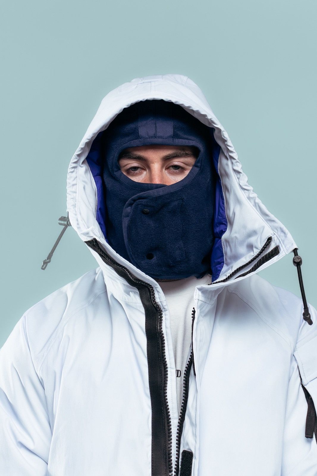 Stone Island Stone Island Ice Jacket Thermosensitive White Blue Size L Size US L / EU 52-54 / 3 - 2 Thumbnail