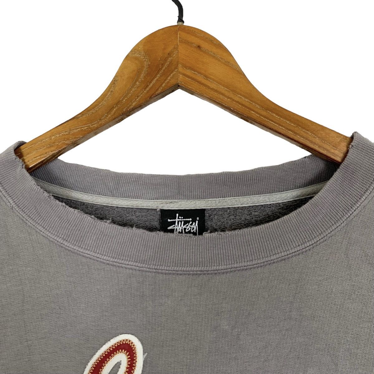 Stussy Vintage Stussy Big Logo Crewneck Sweatshirt SizeXL Size US XL / EU 56 / 4 - 4 Thumbnail