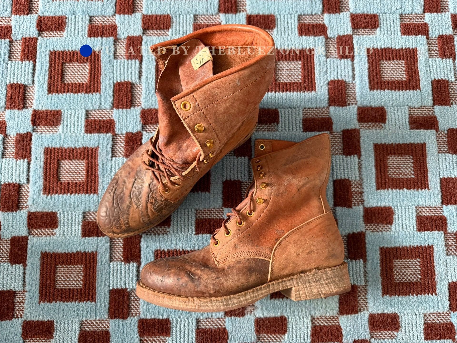 Visvim VISVIM 24SS BATTALION BOOTS-FOLK Size US 10 / EU 43 - 1 Thumbnail