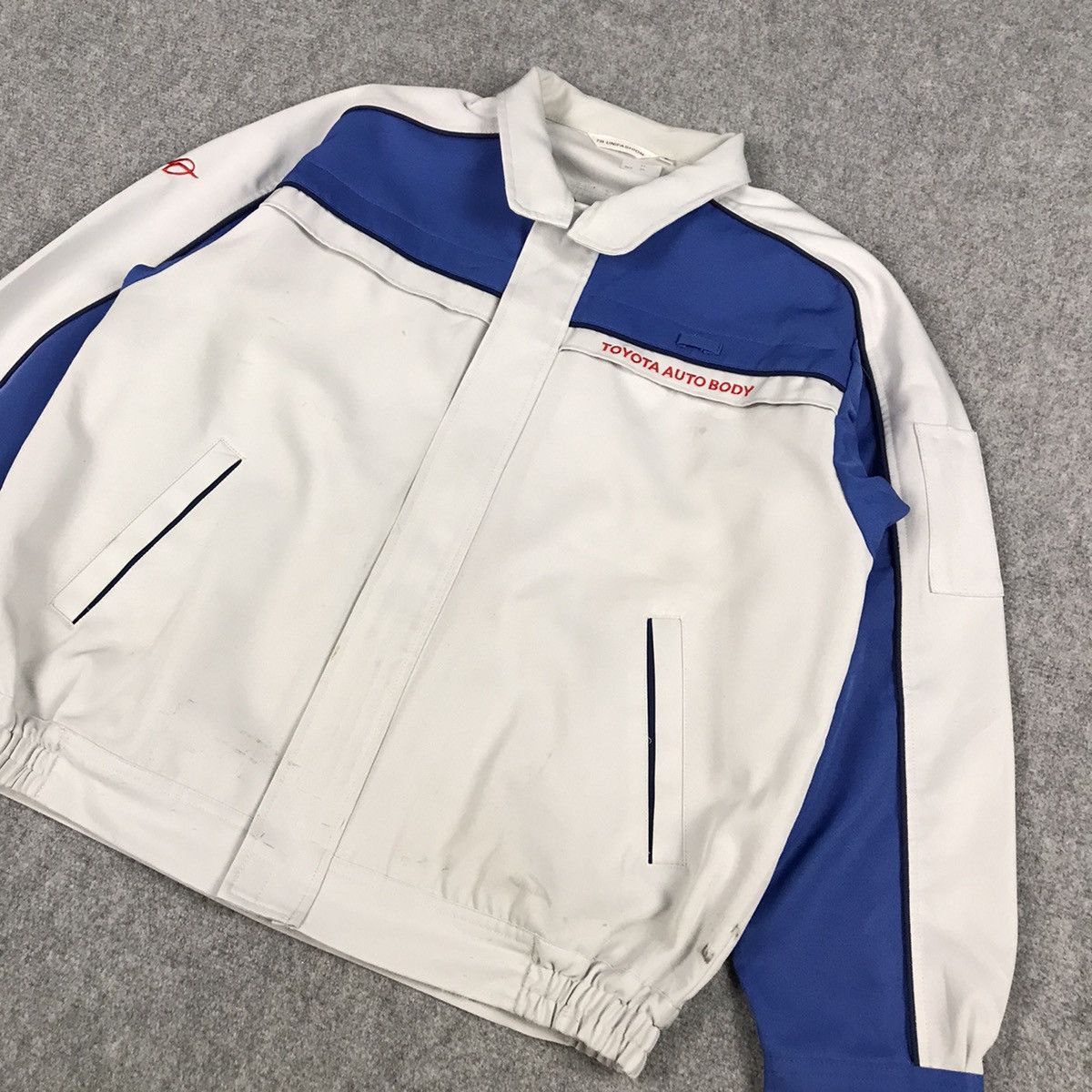 TOYOTA AUTO BODY UNIFORM ZIPPER JACKET
