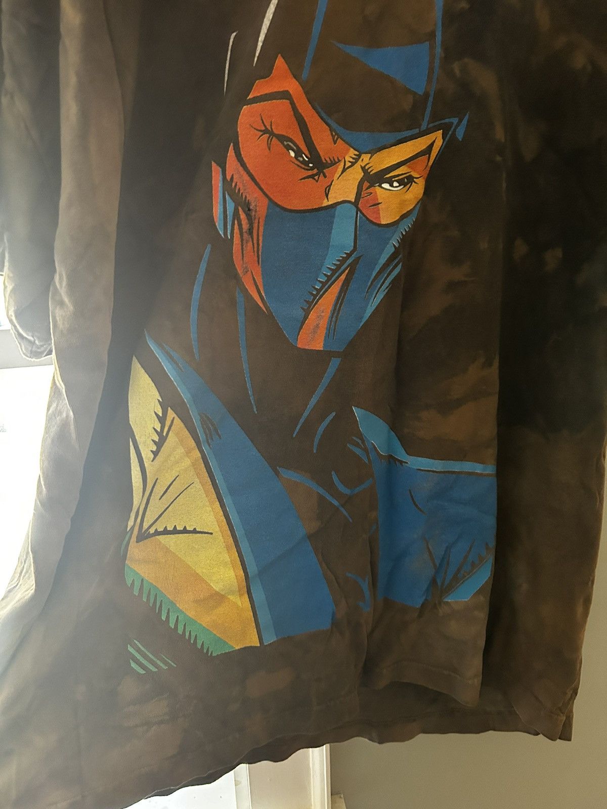 image of Vintage Deadstock Luis ‘Sub-Zero’ Mortal Kombat Tee in Charcoal, Men's (Size XL)