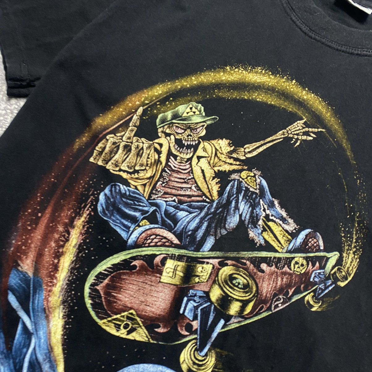 Band Tees Vintage Zip It London 90’s Skateboard Skeleton y2k tee Size US XL / EU 56 / 4 - 3 Thumbnail