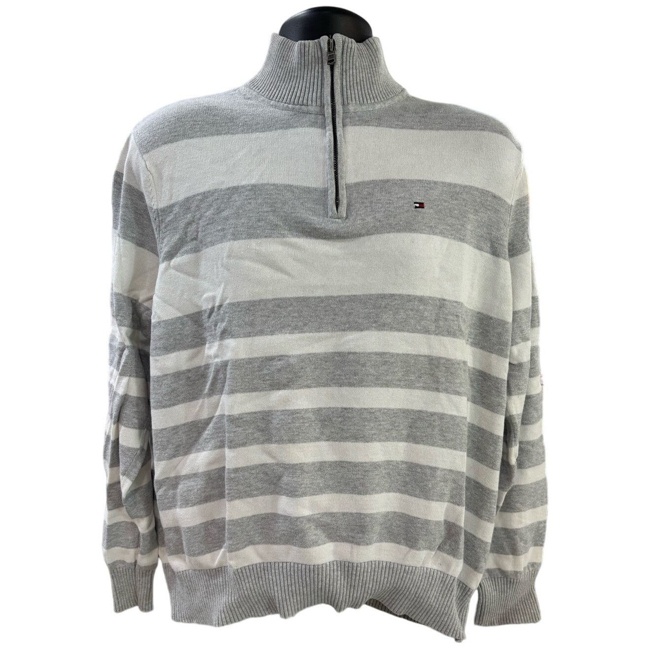 Tommy Hilfiger Tommy Hilfiger Sweater Gray Size Large Size US L / EU 52-54 / 3 - 1 Thumbnail