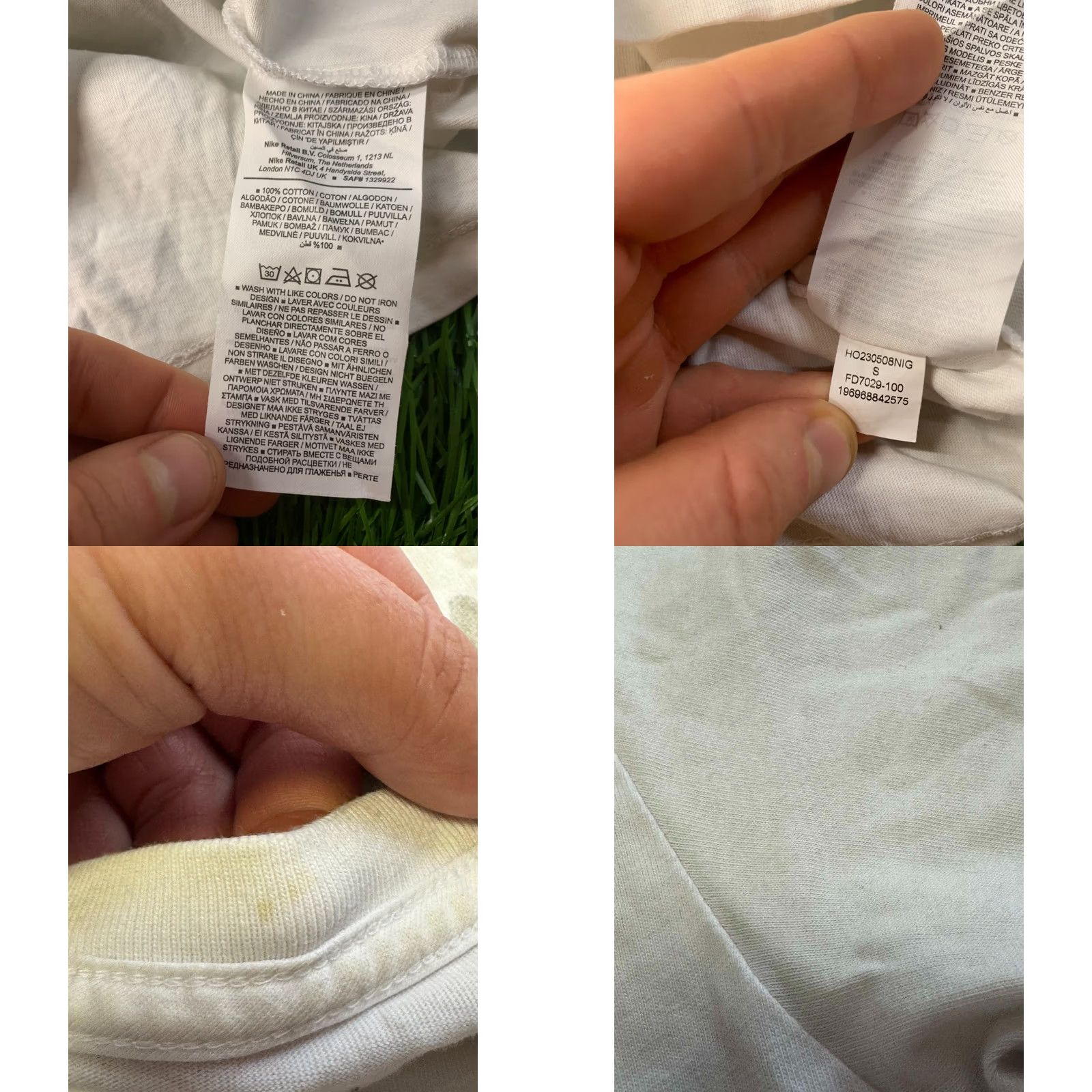 Nike Nike Air Jordan T-Shirt Men Size S White Jersey Logo 2023 Basketball Casual Shirt Size US S / EU 44-46 / 1 - 8 Thumbnail