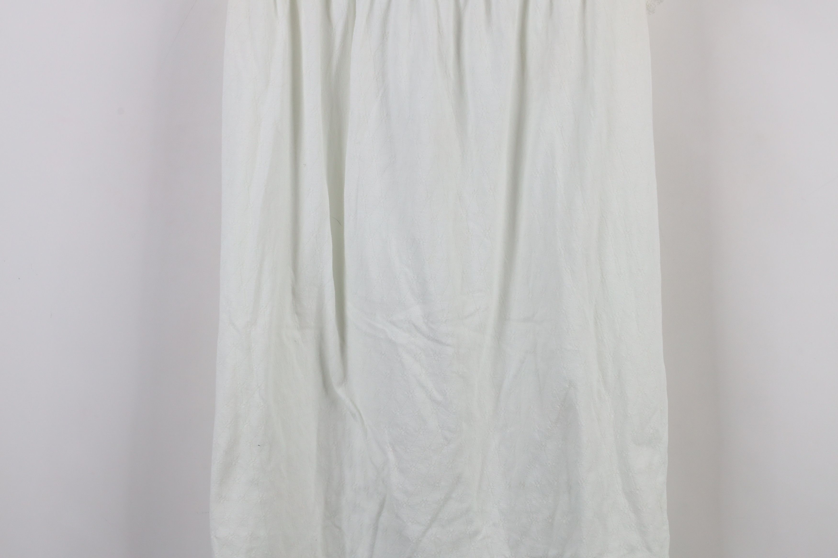 Vintage Vintage 90s Miss Elaine Lace Knit Night Gown Sleep Shirt Size M / US 6-8 / IT 42-44 - 3 Thumbnail