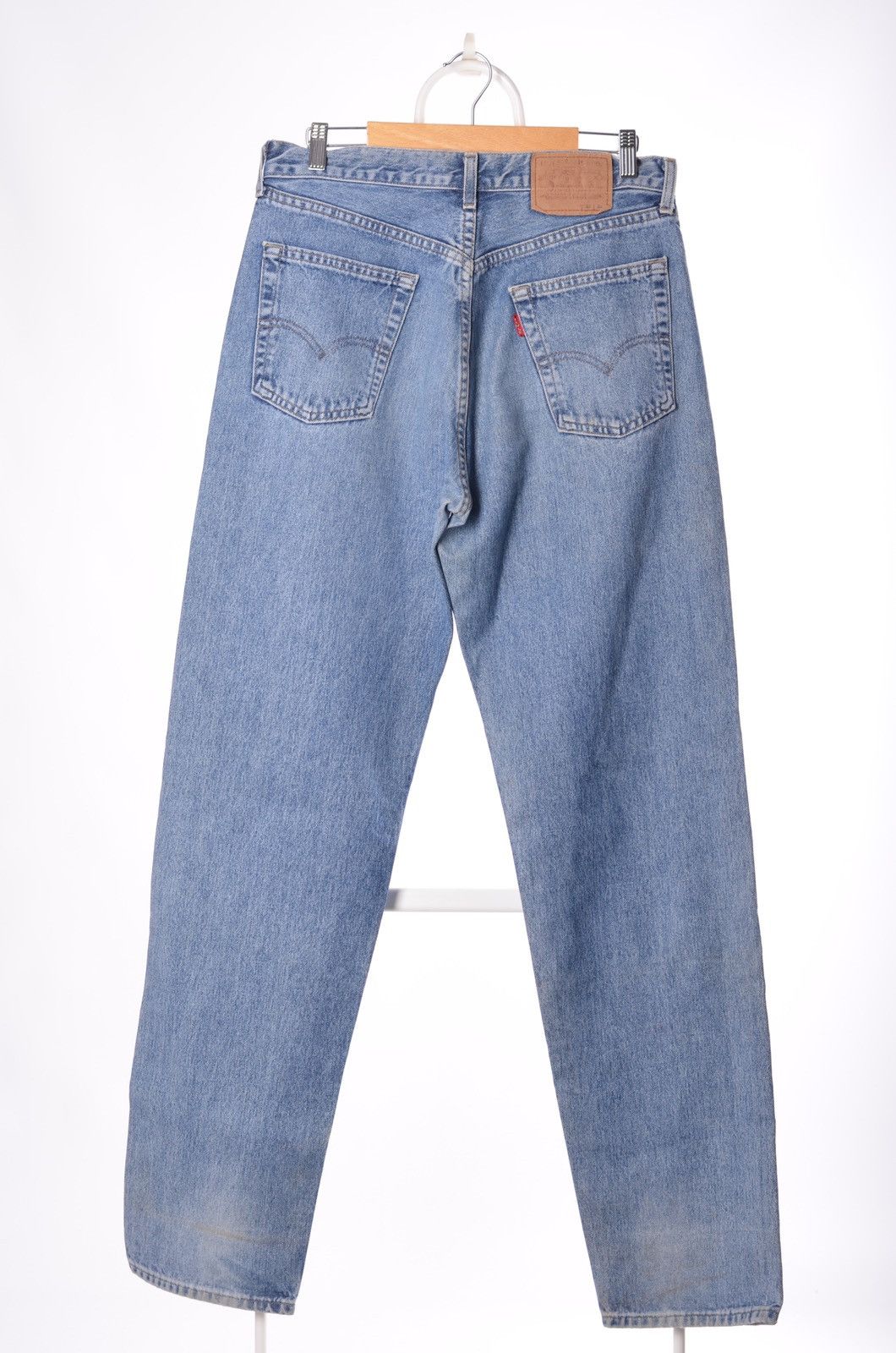 Japanese Brand Vintage Levi’s 518 Perfect Faded Baggy Pants Jeans Y2K Size US 30 / EU 46 - 2 Thumbnail