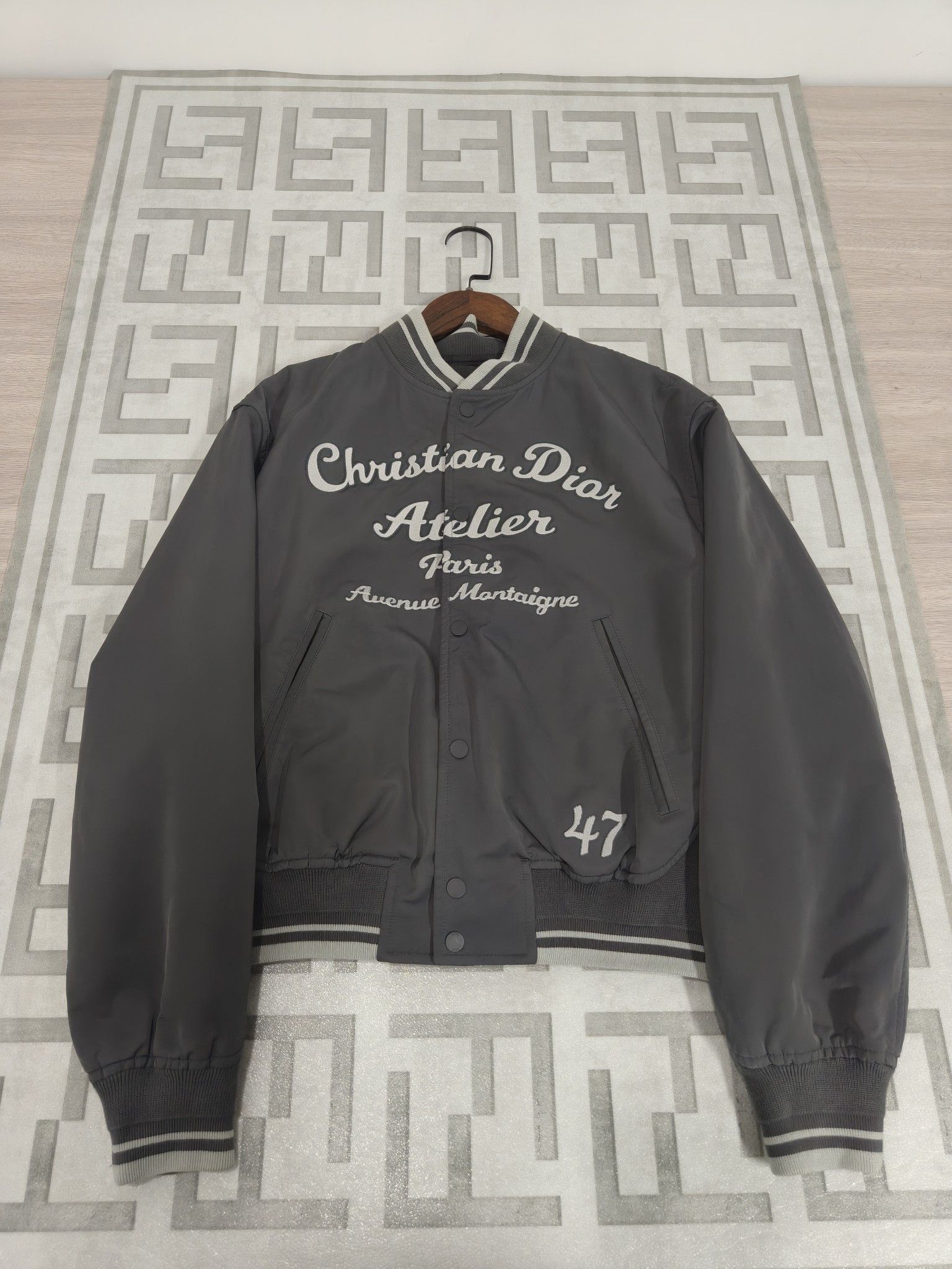 Christian Dior ATELIER スタジャン Dior DIOR ATELIER TEDDY JACKET | Grailed