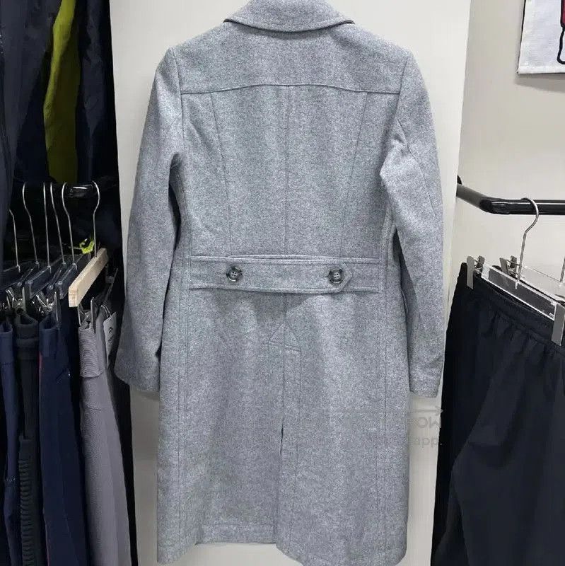 Burberry Burberry Gray Multicolor Women's Coat. Size M / US 6-8 / IT 42-44 - 2 Thumbnail
