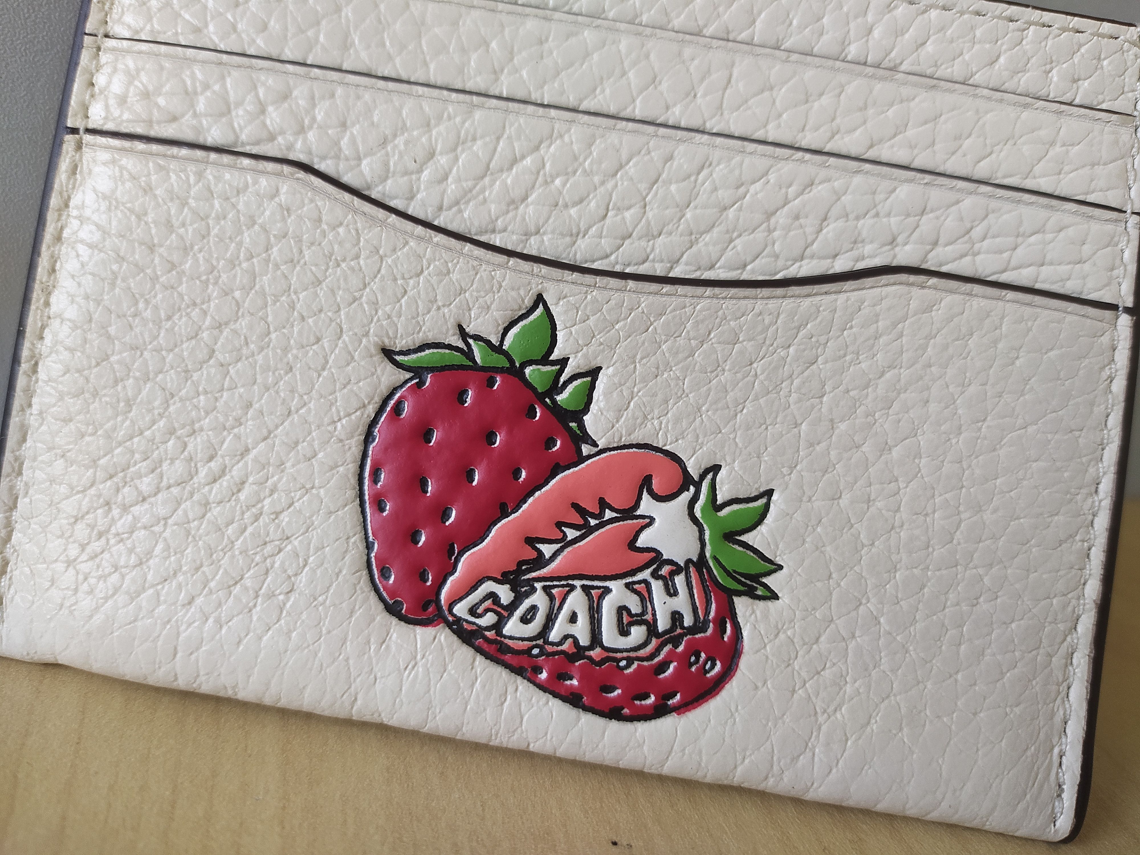 Coach Coach Leather Slim Credit Card case Free Shipping T/1907 Size ONE SIZE - 2 Thumbnail
