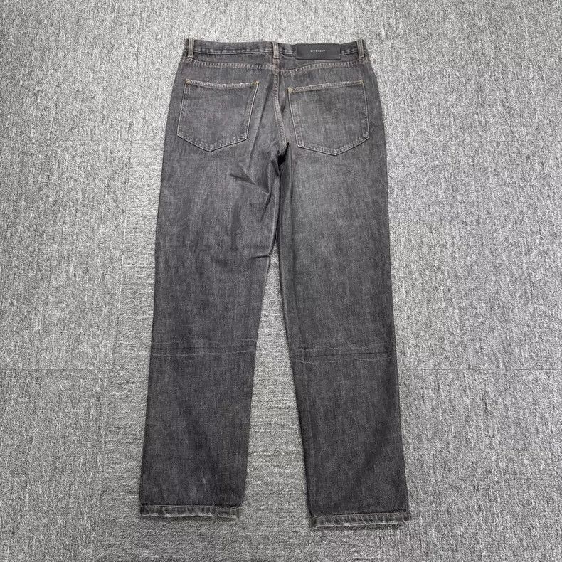 Givenchy Givenchy Size32 Leather Patch Denim Pants Size US 28 / EU 44 - 4 Thumbnail