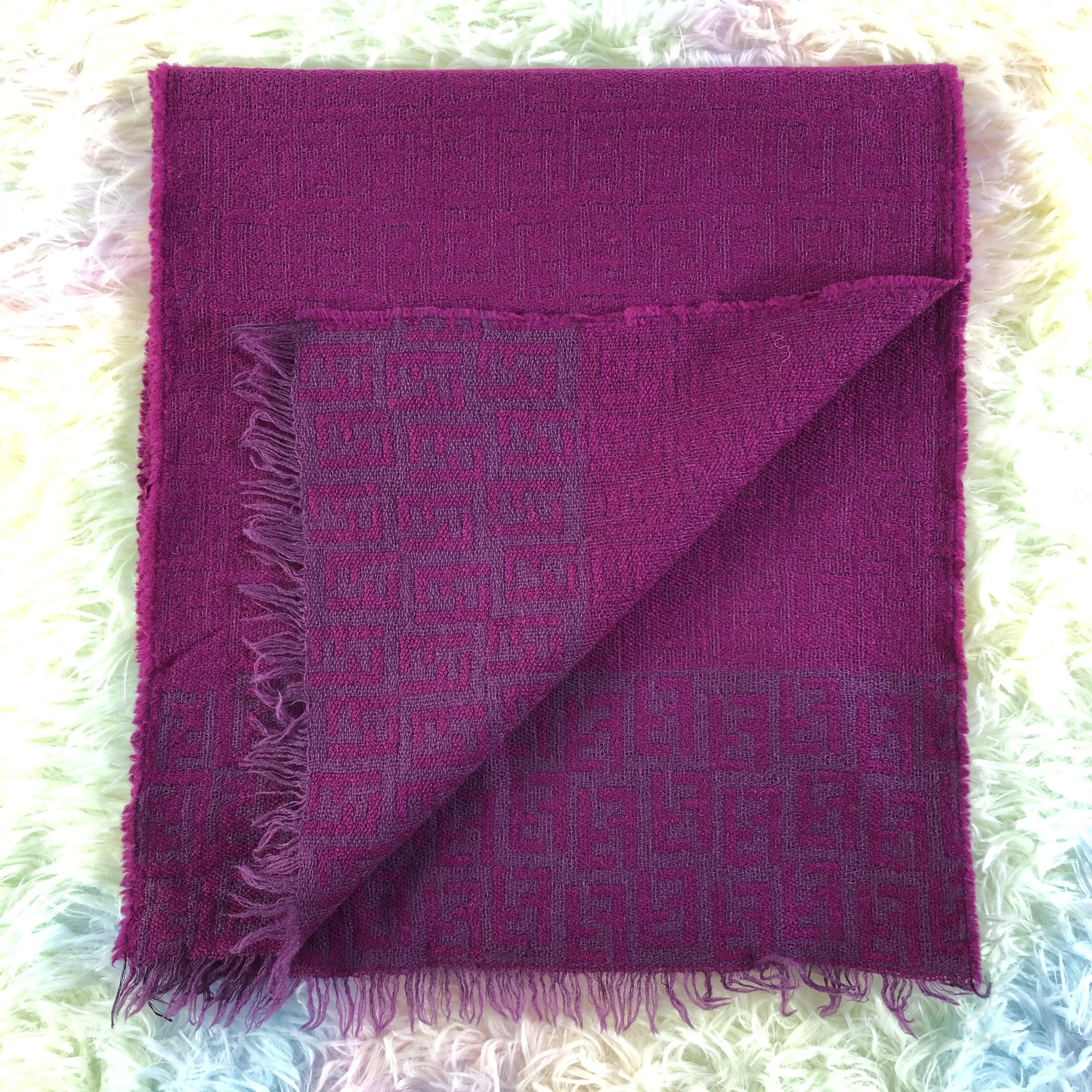 Vintage Fendi Scarf / Muffler / Neckwear Size ONE SIZE - 4 Thumbnail