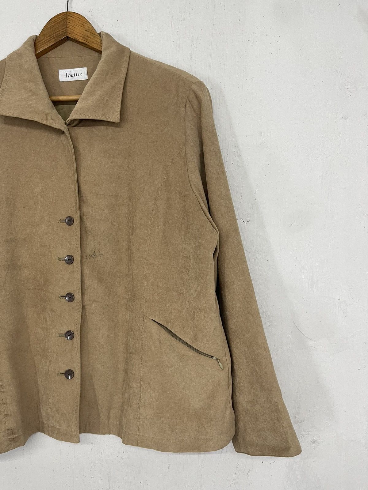 In The Attic Innatic Silky Suede Jacket Size US M / EU 48-50 / 2 - 3 Thumbnail