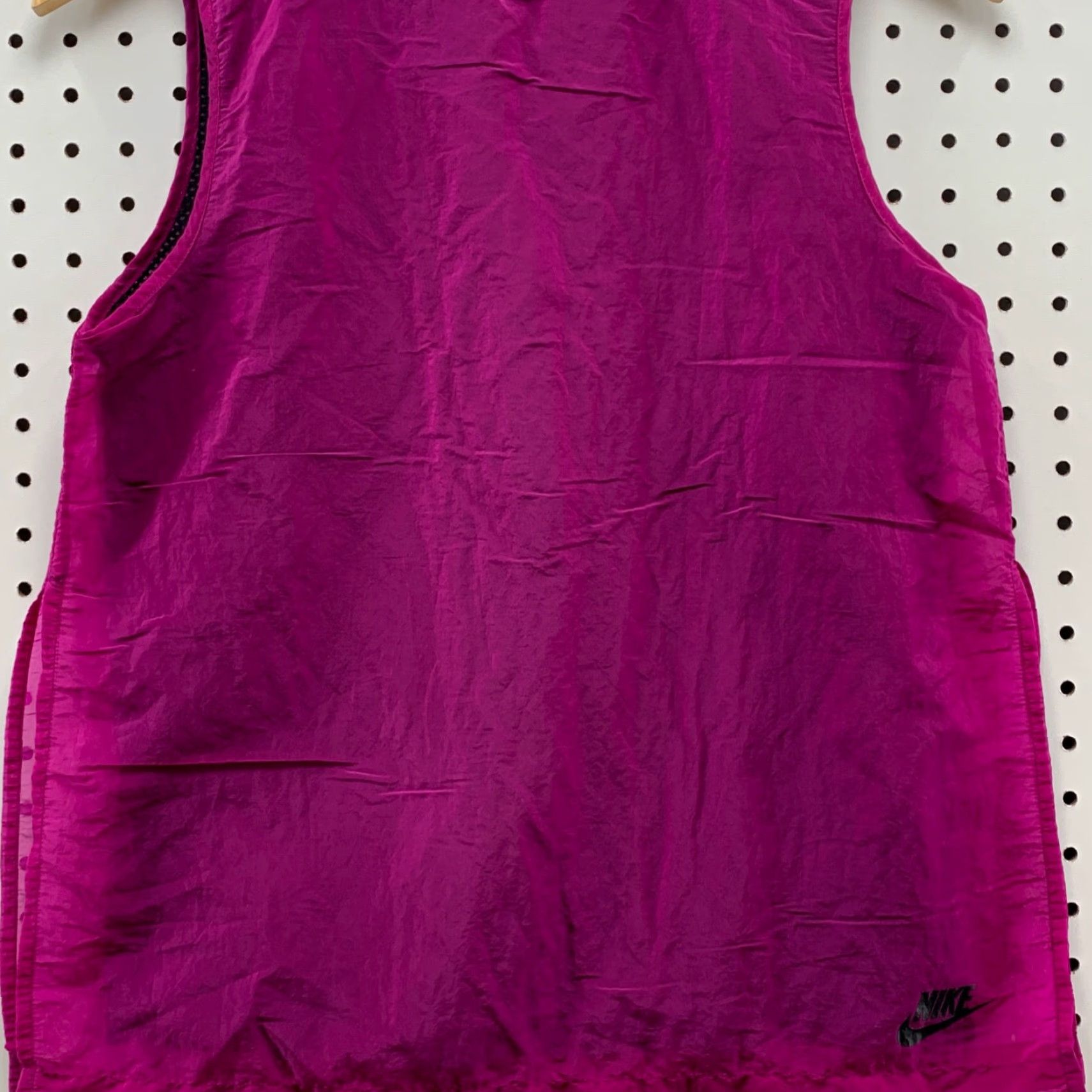 Nike Nike Shirt Adult Womens XS Tank Sleeveless Crew Neck Activewear Pink Maroon 90s? (if not known, skip) Size XS / US 0-2 / IT 36-38 - 7 Thumbnail