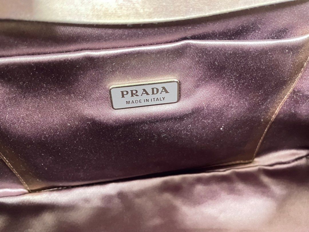 Prada PRADA Sera Lizard Skin Bowling Bag Size ONE SIZE - 8 Thumbnail