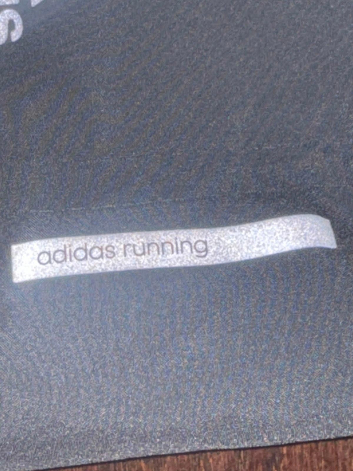 Adidas Adidas Running Shorts Shiny Stripes Silver Rare Sz XL 5” Size US 36 / EU 52 - 9 Thumbnail