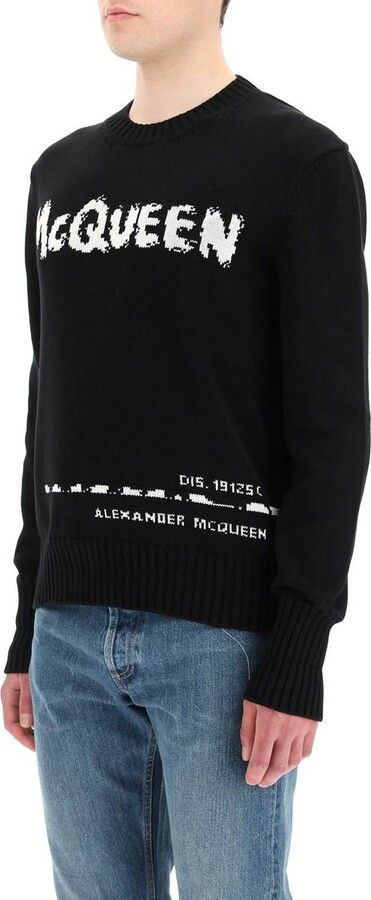 Alexander McQueen o1y1024 Sweater In Black Size US L / EU 52-54 / 3 - 4 Thumbnail