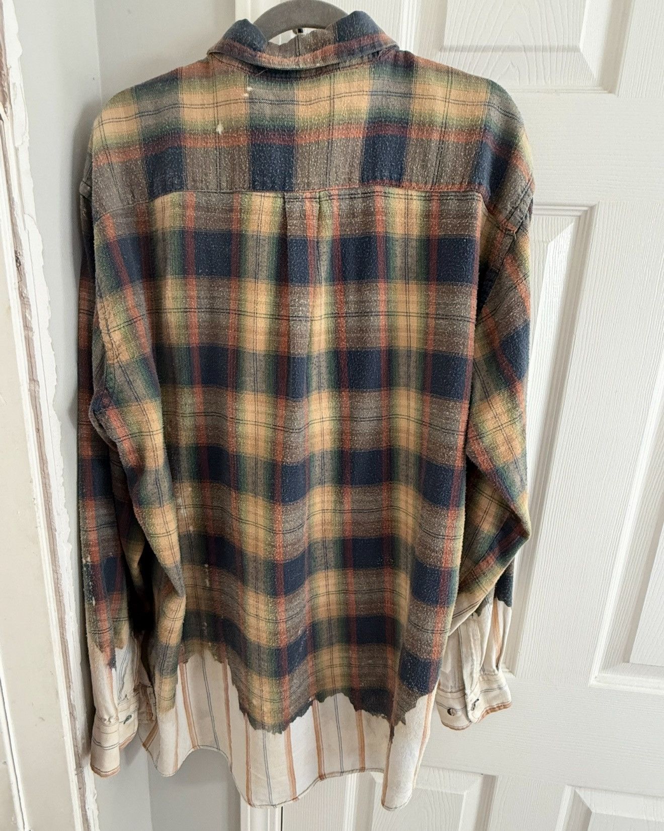 Vintage Vintage Bleach Dipped Flannels Size US L / EU 52-54 / 3 - 6 Thumbnail