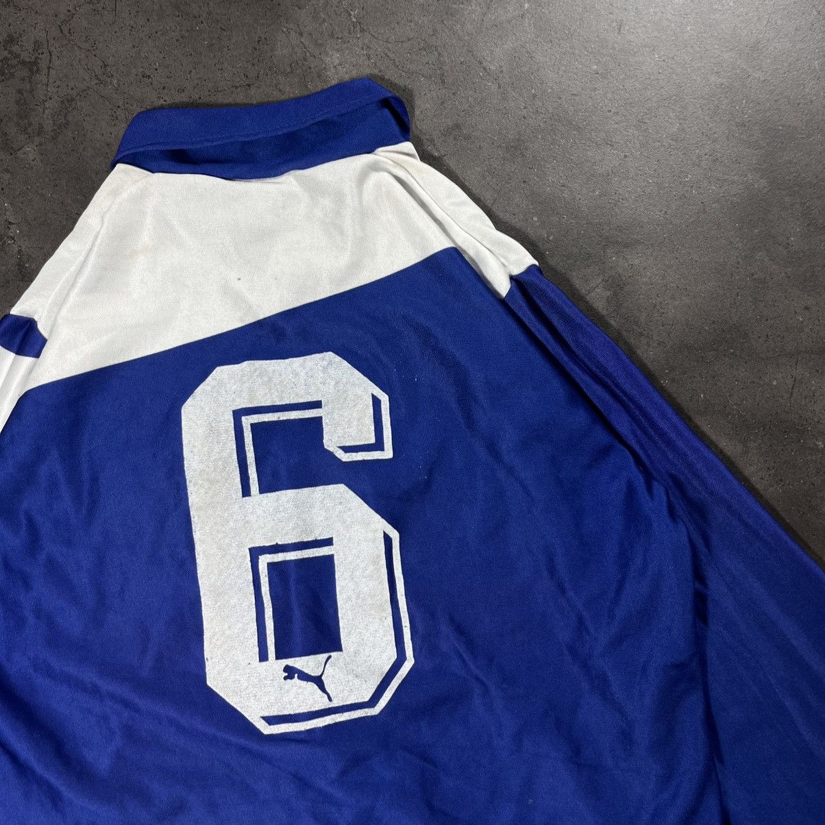 Puma Vintage 90s Puma Retro Longsleeve Blokecore Template Jersey Size US L / EU 52-54 / 3 - 11 Thumbnail