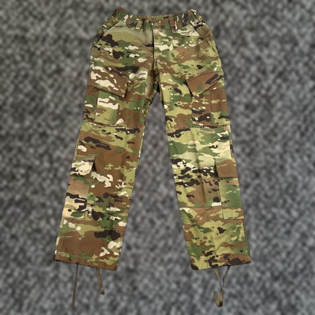 Vintage US Army Combat Uniform Female Trousers Pants MultiCam Size 25 Short Size US 26 / EU 42 - 1 Thumbnail