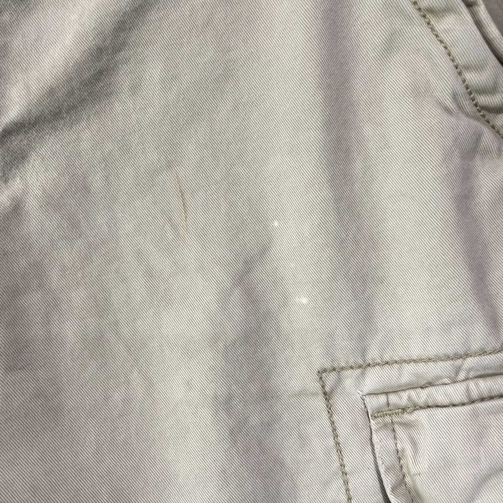 Ralph Lauren Denim & Supply Ralph Lauren Cargo Shorts Mens 36 Beige Cotton Denim Front Pocket Zipper Casual Workwear Vintage No Size US 36 / EU 52 - 6 Thumbnail