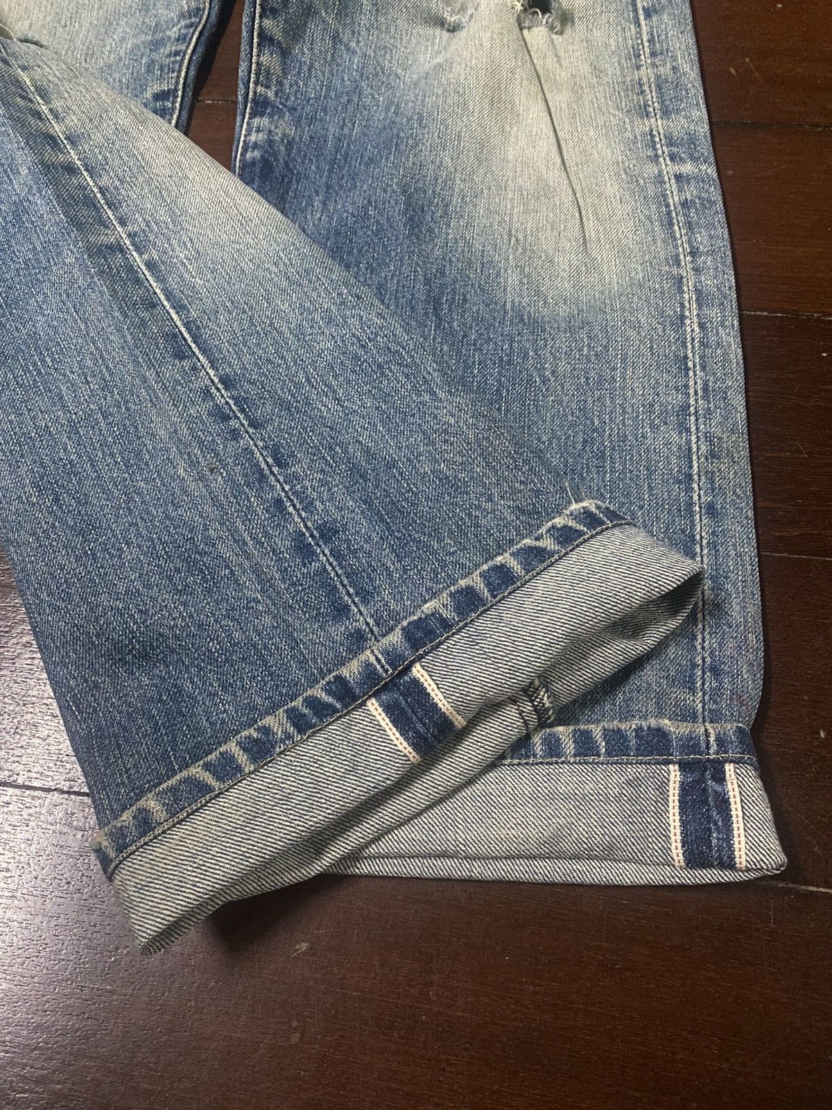 Levi's Vintage Clothing Vintage LEVIS Big E 502XX Selvege J22 button Made in JAPAN Size US 34 / EU 50 - 18 Thumbnail