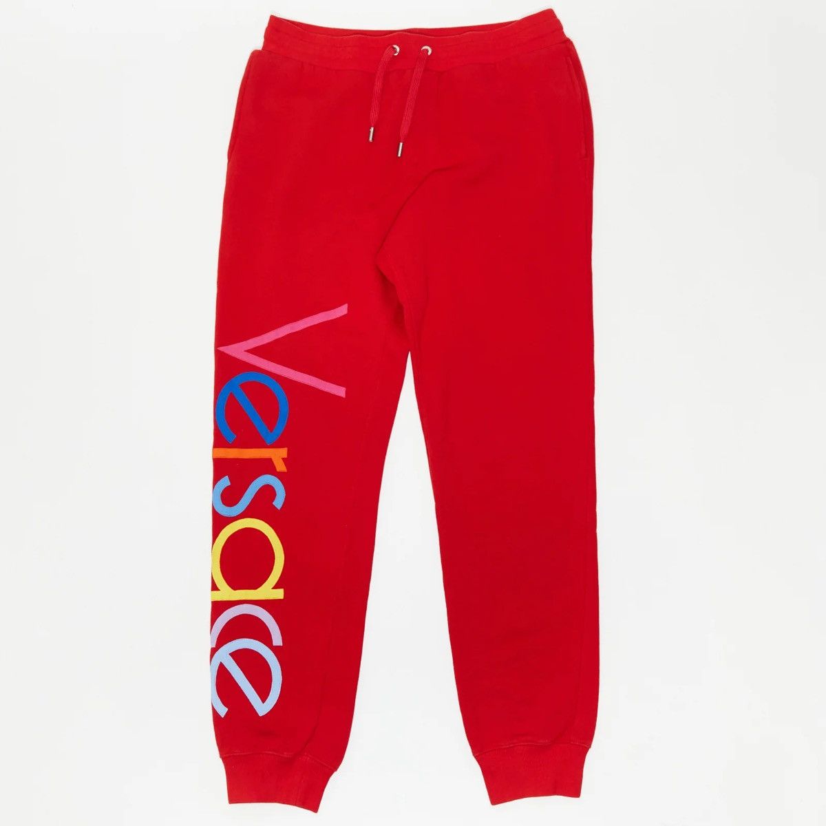 Versace VERSACE GRAPHIC PRINT EMBROIDERED ACCENT SWEATPANTS Size US 34 / EU 50 - 1 Thumbnail