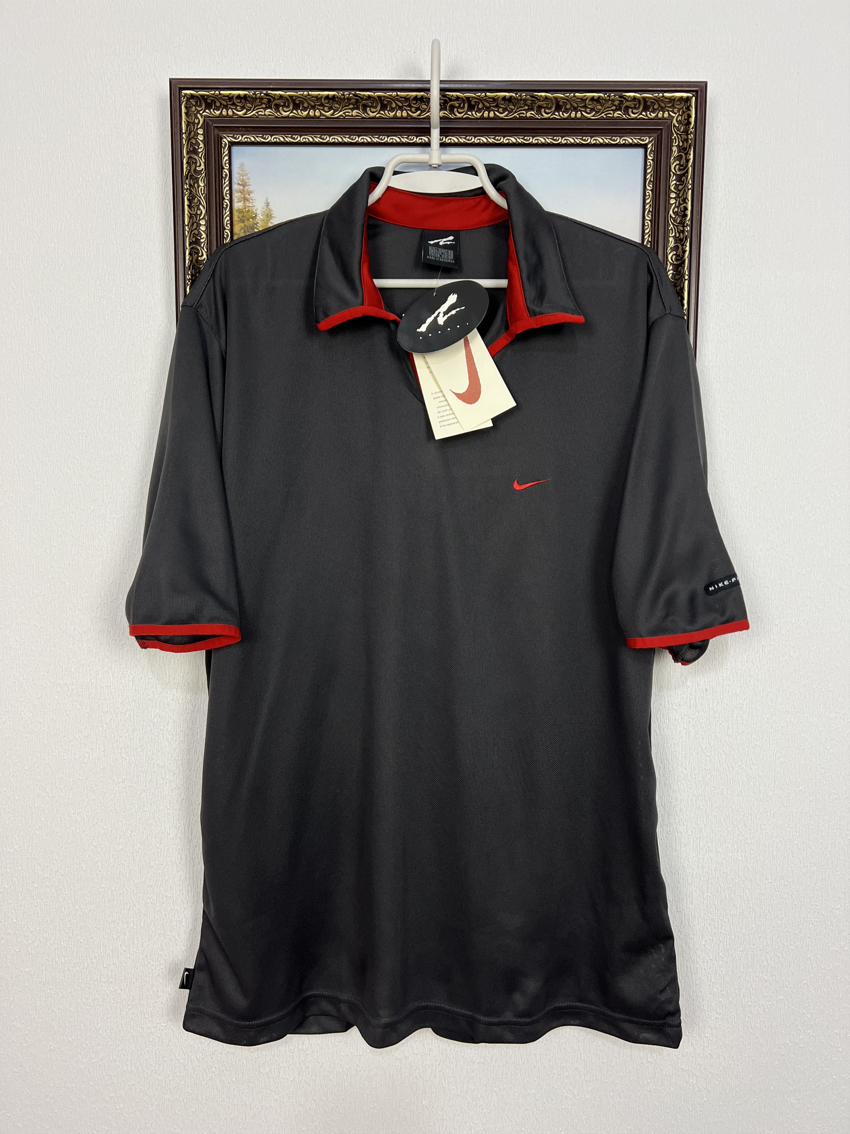 Nike Nike Challenge Court Agassi Tennis Trikot Polo Shirt Jersey Size US L / EU 52-54 / 3 - 1 Thumbnail