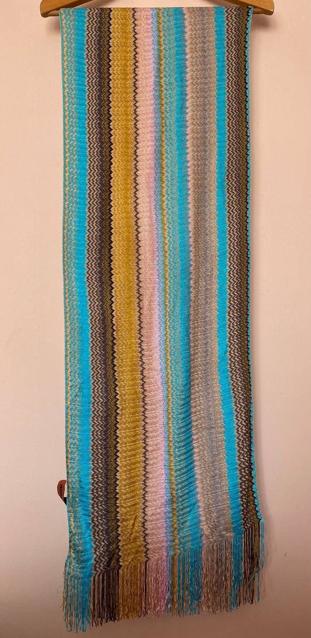 Missoni Missoni Women's Zig Zag Viscose Scarf Size ONE SIZE - 1 Thumbnail