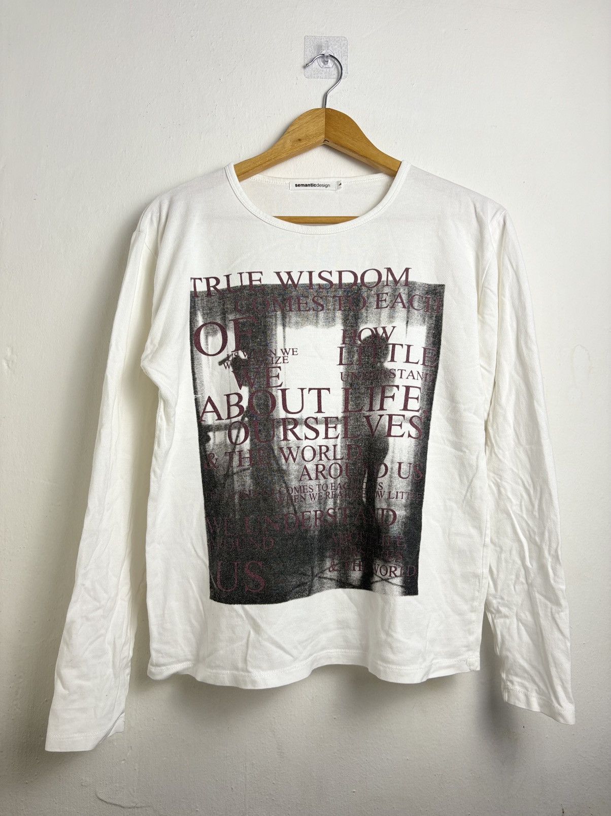 semanticdesign 🔥HOT🔥 SEMANTIC DESIGN LONGSLEEVE PHOTO TEE Size US M / EU 48-50 / 2 - 1 Thumbnail