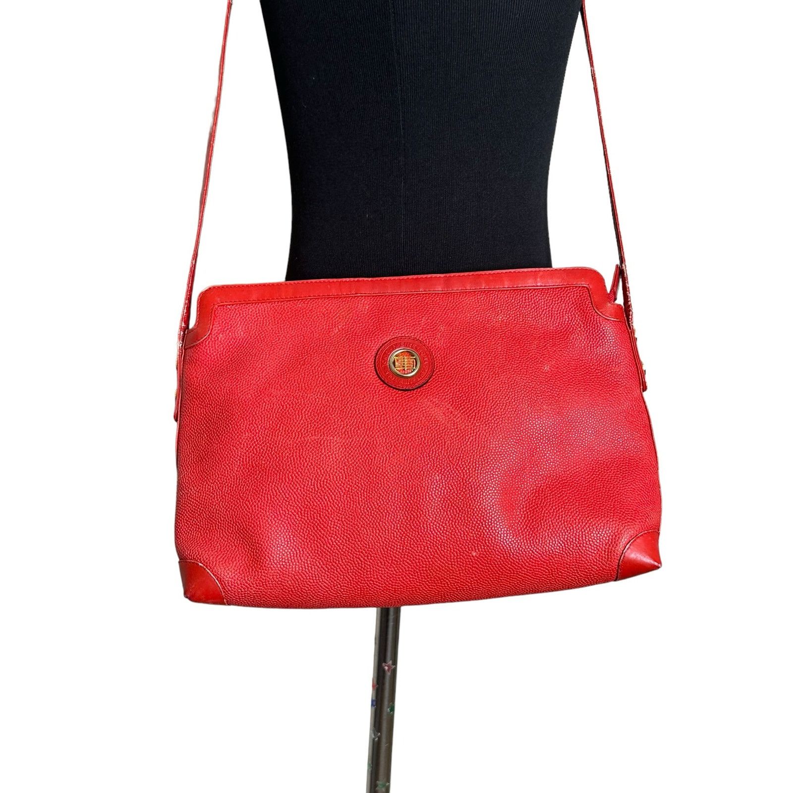 Emilio Pucci Emilio Pucci vintage red leather crossbody purse handbag Size ONE SIZE - 20 Thumbnail