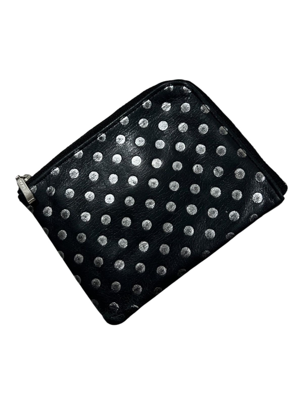 Comme des Garcons Vintage Kawa Kawa Polka Dot All Way Zipper L Shape Wallet Size ONE SIZE - 2 Thumbnail