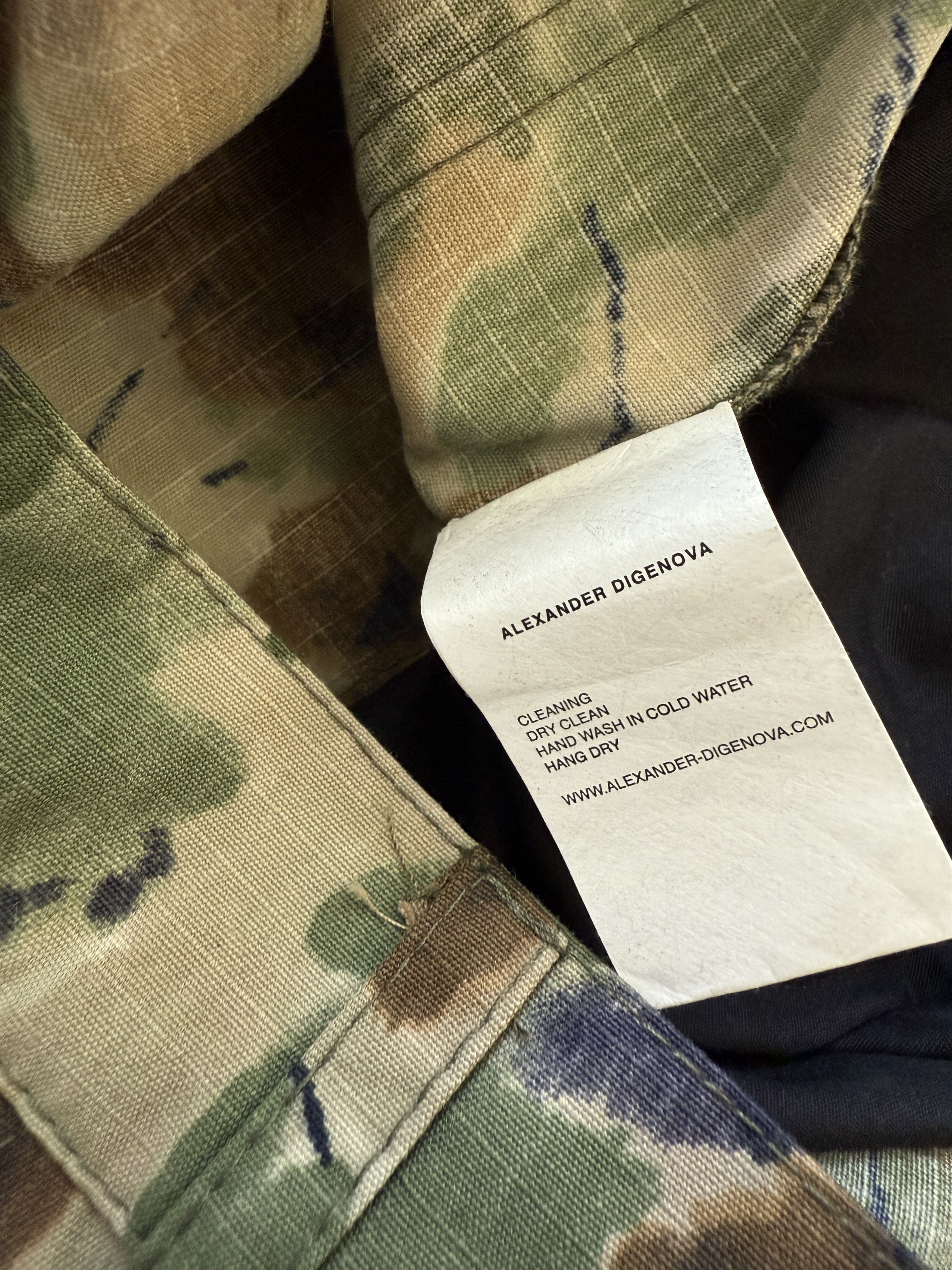 ALEXANDER DIGENOVA ALEXANDER DIGENOVA CAMO RIPSTOP PANTS Size US 36 / EU 52 - 7 Thumbnail