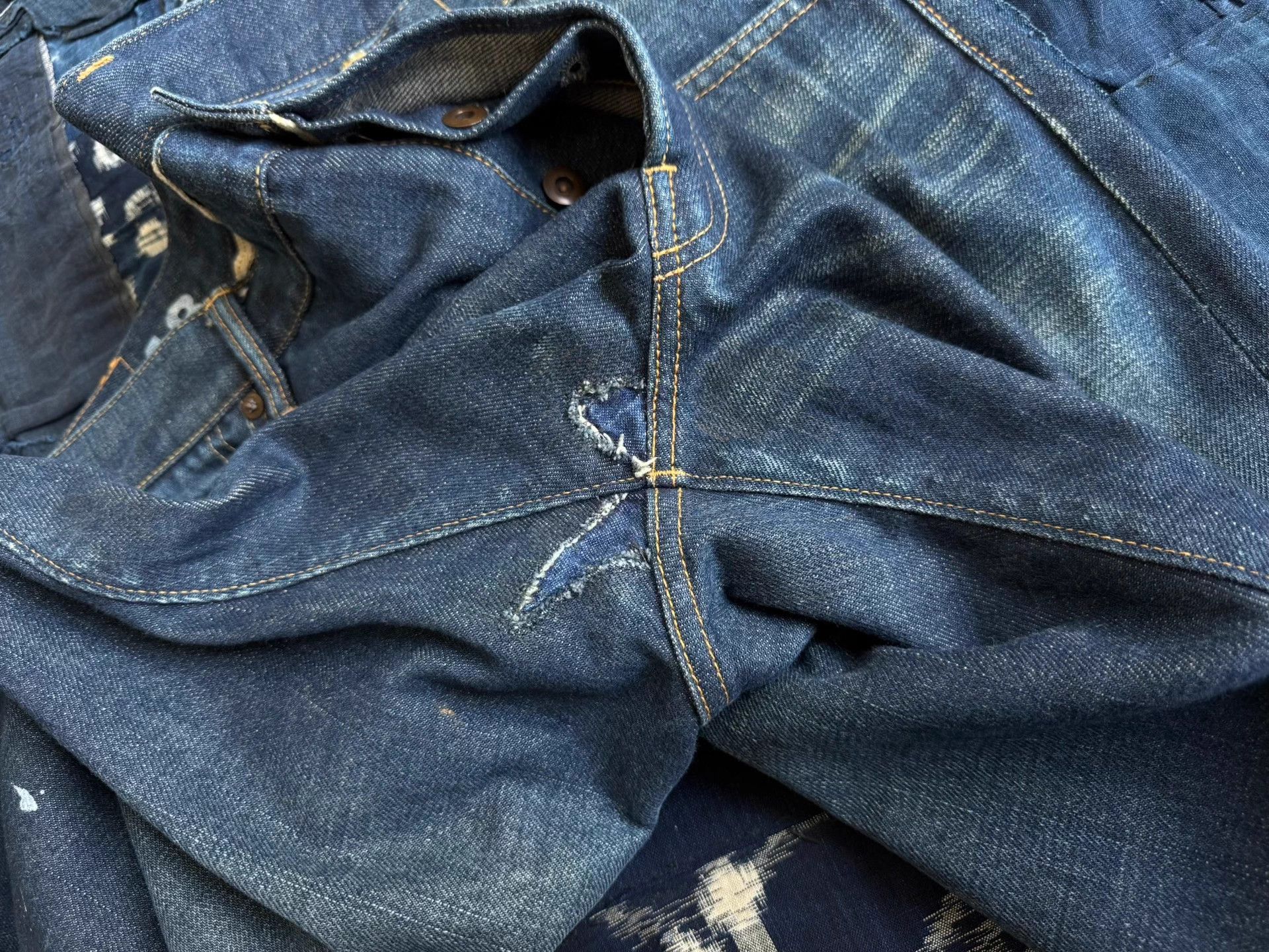 Visvim VISVIM 18SS SPOT SOCIAL SCULPTURE DENIM 01.2D18 W38L30 Size US 38 / EU 54 - 5 Thumbnail