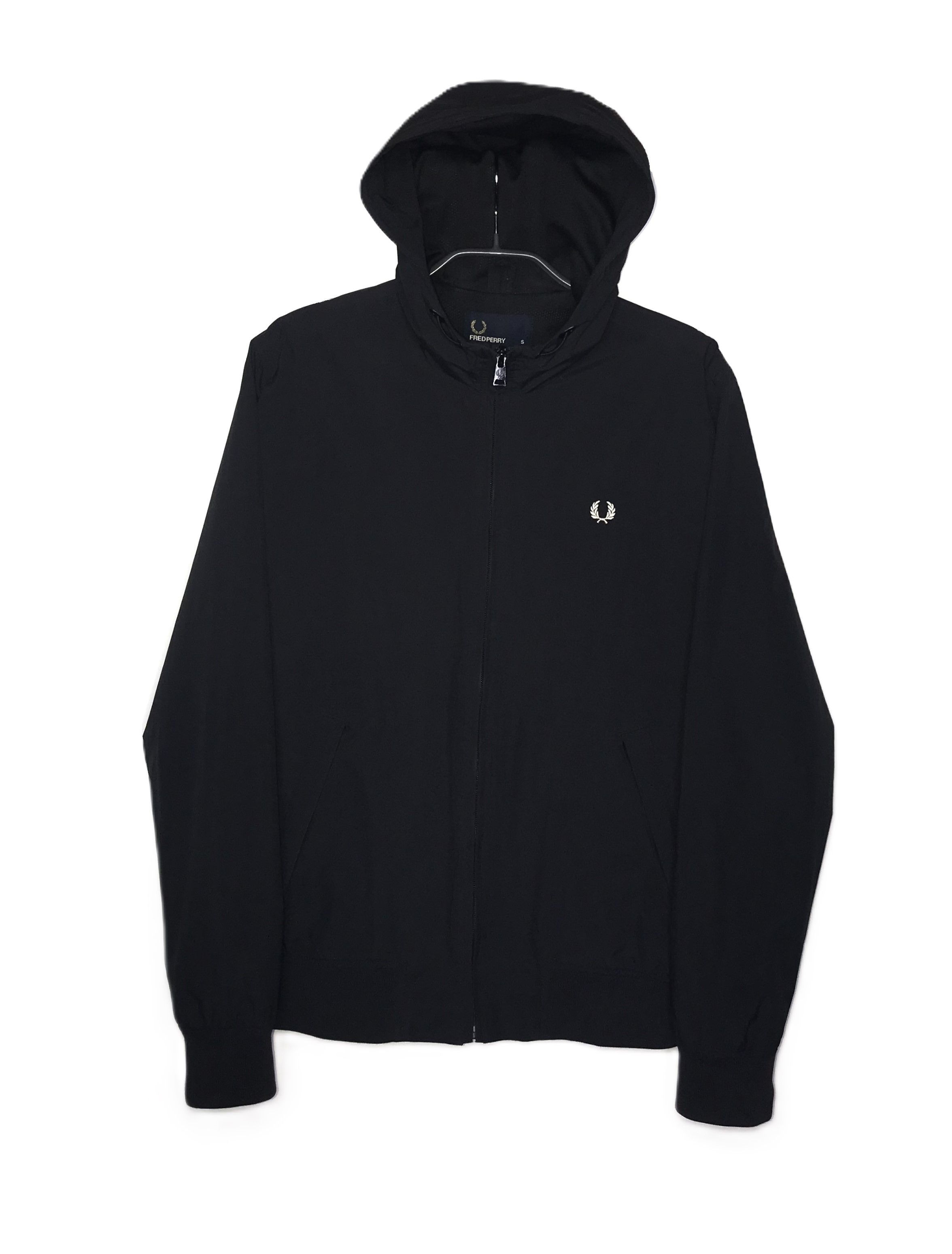 Fred Perry Fred Perry Mens Hooded Zip Jacket Size S Black Size US S / EU 44-46 / 1 - 1 Thumbnail