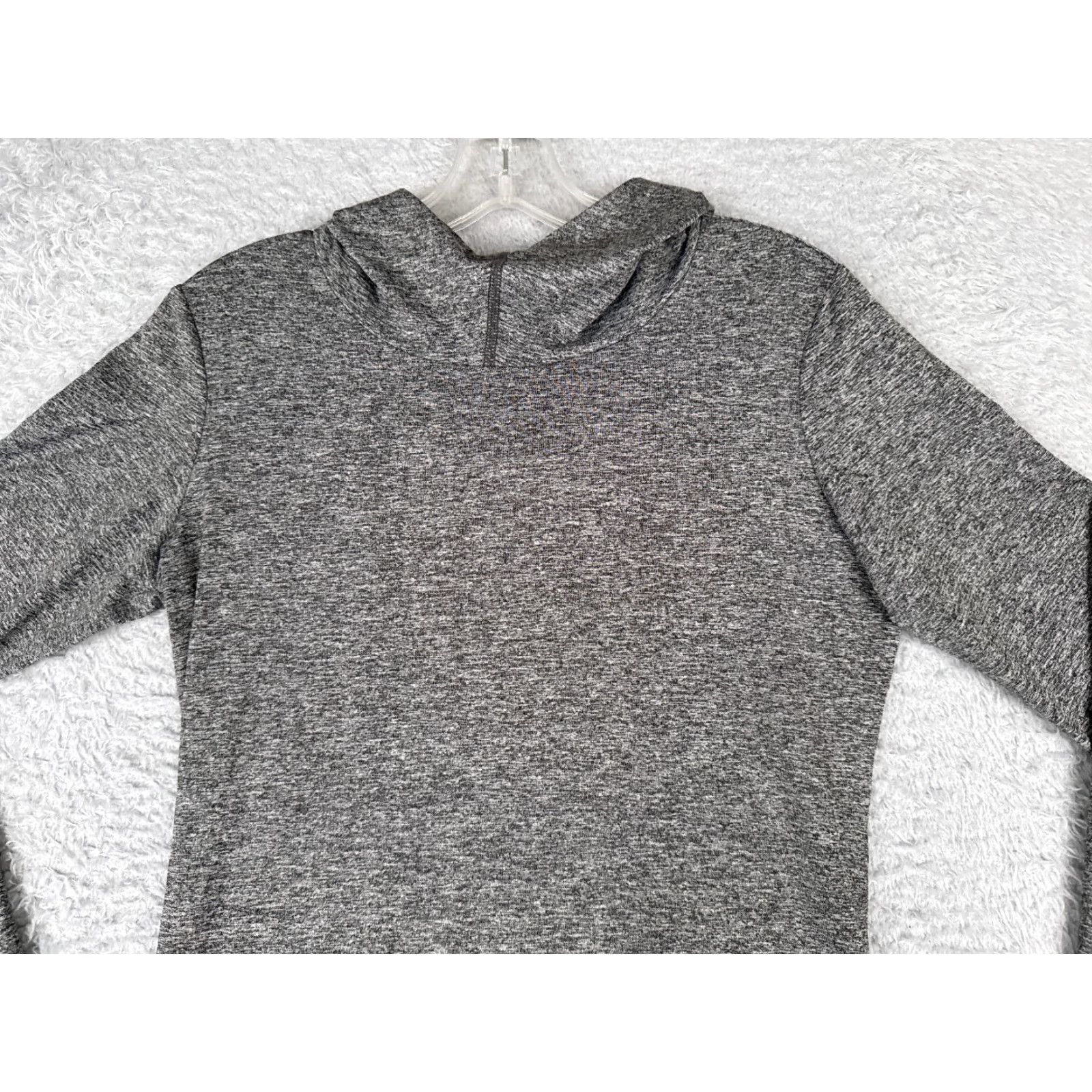 The North Face The North Face Hoodie Womens Small Gray Pullover Poly Blend Flash Dry Regular Fit Logo All Seasons Men/Women? Size S / US 4 / IT 40 - 4 Thumbnail