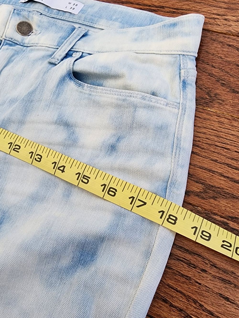 AYR AYR The Skinny Sea Opal Jeans 30 Cloud Core Retro Premium Size 30" / US 8 / IT 44 - 8 Thumbnail