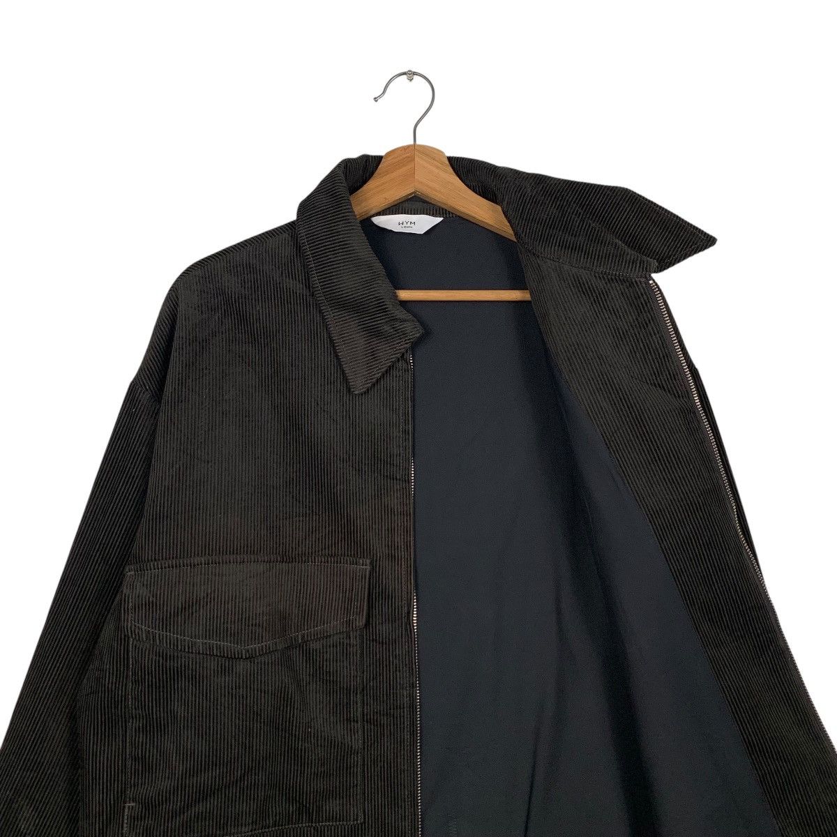 Japanese Brand WYM LIDNM Dark Brown Work Corduroy Jacket #1842-C80 Size US L / EU 52-54 / 3 - 10 Thumbnail