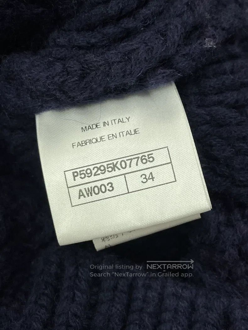 Chanel Chanel 18A Hamburger Series Dark Blue Anchor Pattern Knitt Size XXS / US 00 / IT 34 - 7 Thumbnail